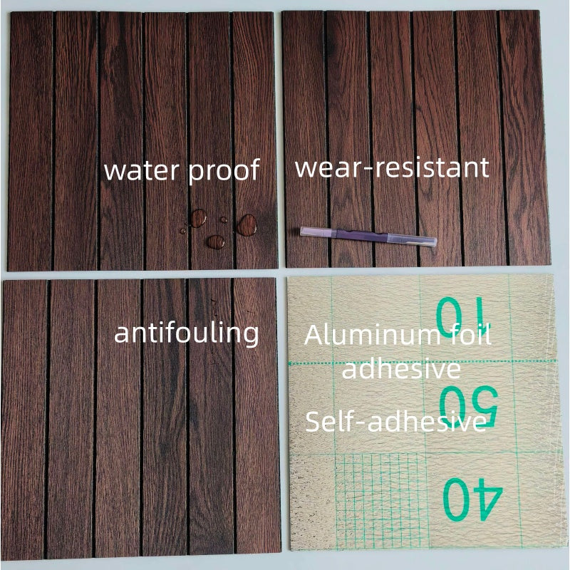 Self Adhesive Wall Tiles, Waterproof Anti-Fouling 3D Wall Sticker, Peel and Stick Decorative Wall Panels for Bedroom Living Room